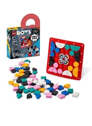 LEGO DOTs 41963 Mickey Mouse & Minnie Mouse Stitch-on Patch, Building Sets, Ages 8+