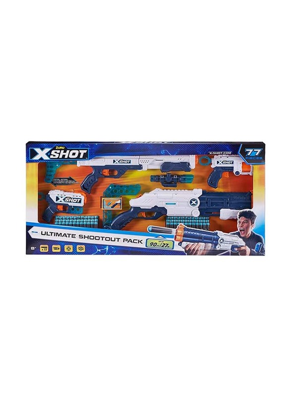 

X-Shot Ultimate Shootout Pack, 77 Pieces, Ages 8+