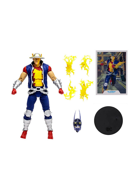 DC Comics Build 7 In Figures Wave 9 Speed Metal Jay Garrick, Multicolour, Ages 12+ Months