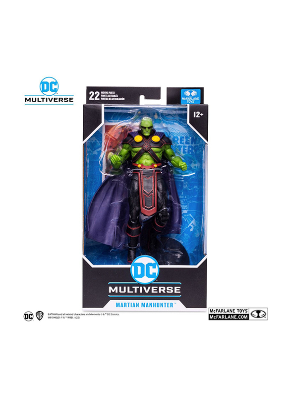 McFarlane Toys 7-inch DC Multiverse Martian Manhunter Variant Action Figure, Ages 3+