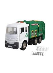 Chapmei Motorshop Garbage Recycle Truck with Light & Sound, Ages 3+, Multicolour