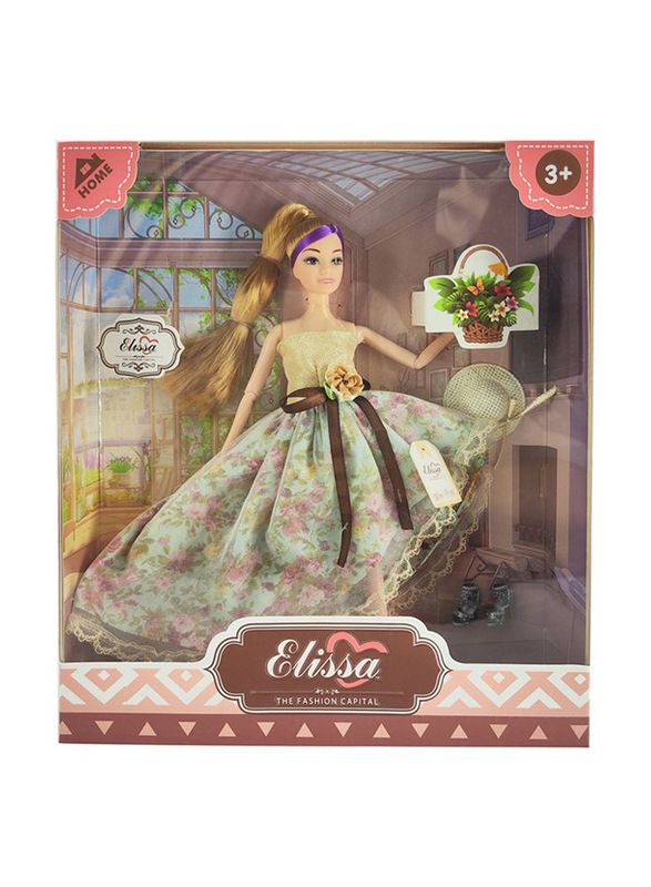 Elissa The Fashion Capital Home Deluxe Collection 11.5" Basic Doll Style V, For Ages, 3+ Years