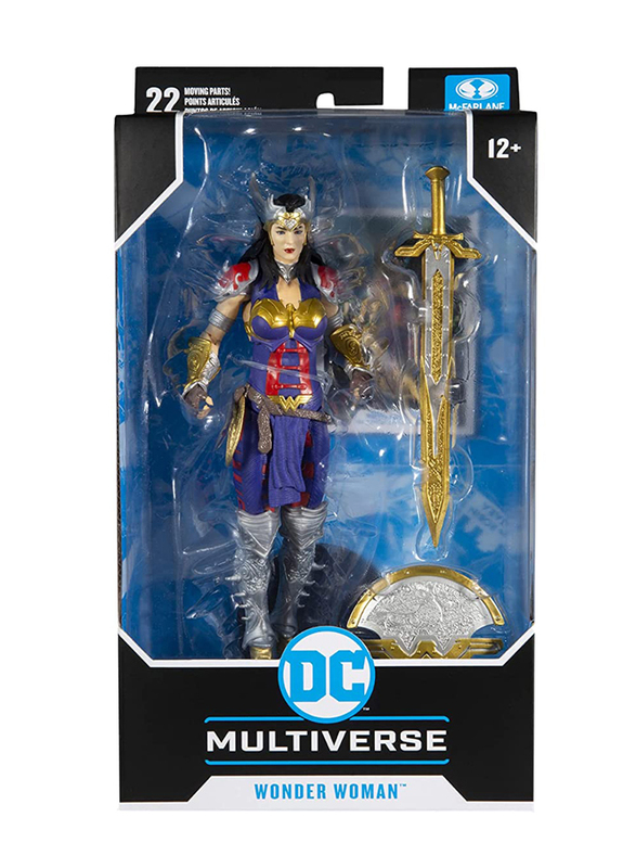 McFarlane Toys DC Multiverse 7-inches Wonder Woman Designed By Todd Mcfarlane, Multicolour, Ages 3+