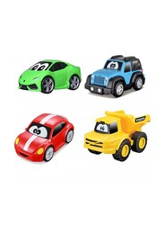 BB Junior Free Wheel Cars My 1st Collection, 4-Piece, For Ages 1+