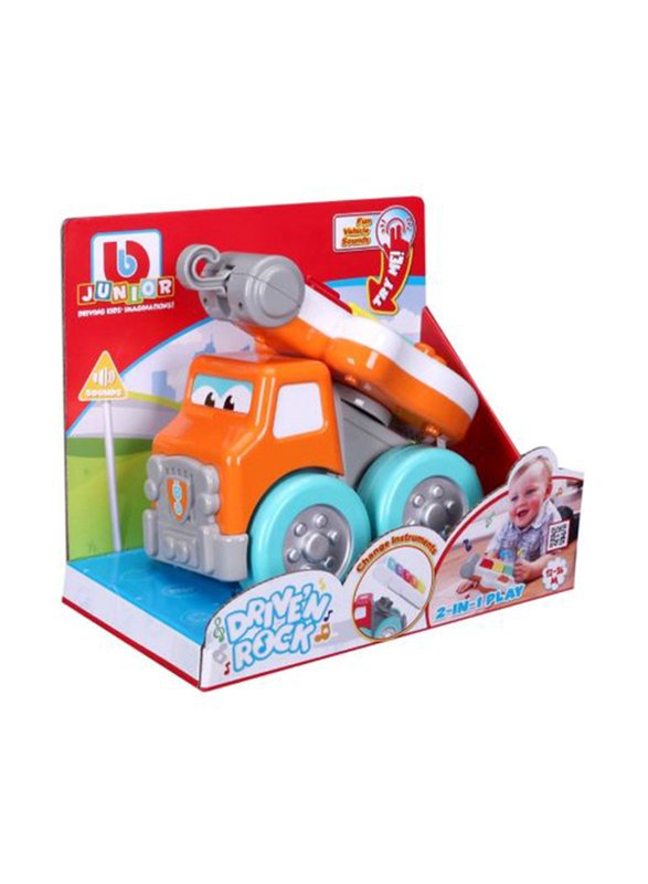 BB Junior Drive N Rock Tow Truck With Guitar, Ages 1+