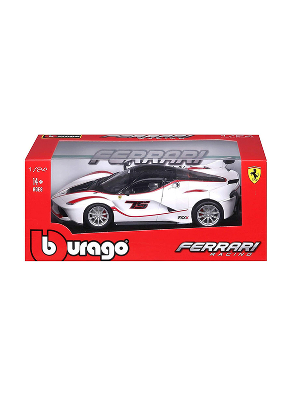 Bburago 1/24 Scale Ferrari Racing Ferrari FXX K Die-Cast Model Car, For Ages 14+