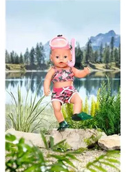 Baby Born 43cm Deluxe Weekend Snorkelling Baby Doll Playset, Ages 3+