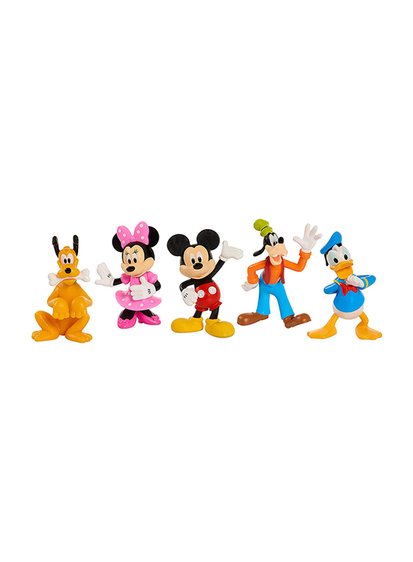 Disney Junior Mickey Mouse Figures, 5 Pieces, Ages 3+, Multicolour