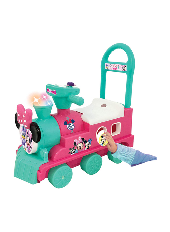 Kiddieland Minnie Play N Sort Activity Train Ride On, Ages 1+, Multicolour