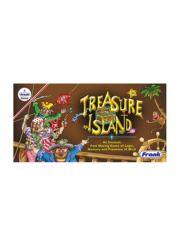 Frank Puzzle Treasure Island Board Game, 53 Pieces, Ages 8+