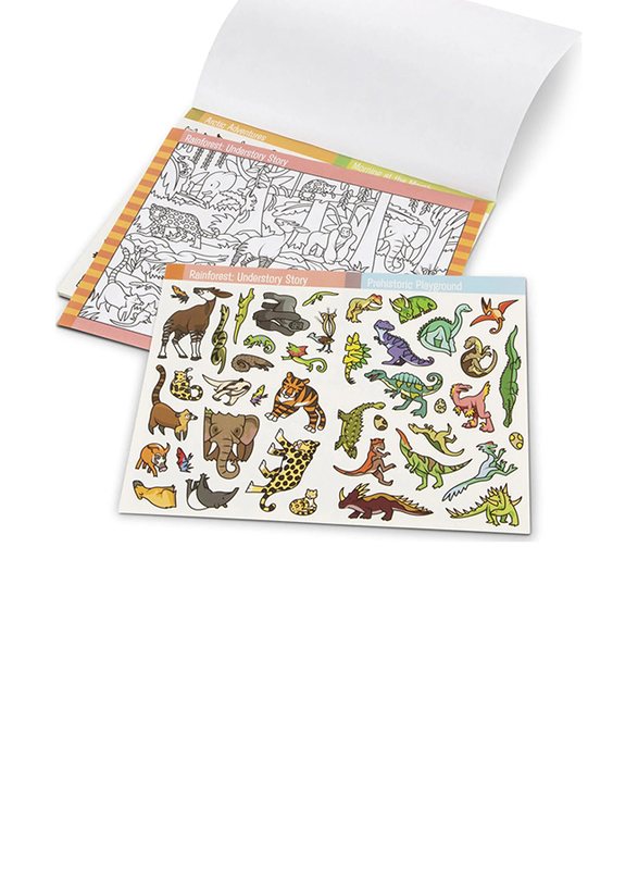 Melissa & Doug Seek & Find Animal Stickers Pad, 364 Pieces, Ages 4+