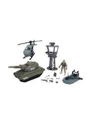 Chapmei Soldier Force Encampment Defence Troop Playset, Multicolour, Ages 3+