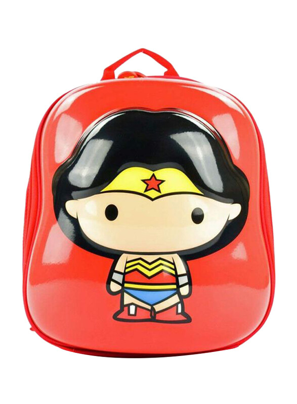 

Welly Wonder Woman Cappe Backpack for Kids, Red