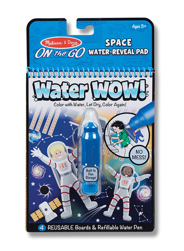 Melissa & Doug Water Wow! Space Water Reveal Pad, Ages 3+