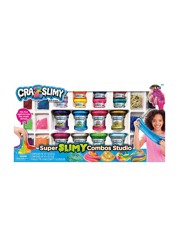 Cra-Z-Slimy Super Slimy Combo Studio, Age 6+, Multicolour