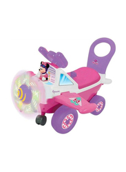 Kiddieland Minnie Light N Sound Plane Ride On, Ages 1+, Multicolour