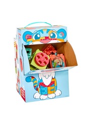 Little Tikes Pre-School Baby Builders Explore Together Blocks, Multicolour