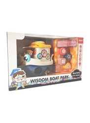 TTC Wisdom Boat/Ship Toy with Lights & Sounds, Ages 18+