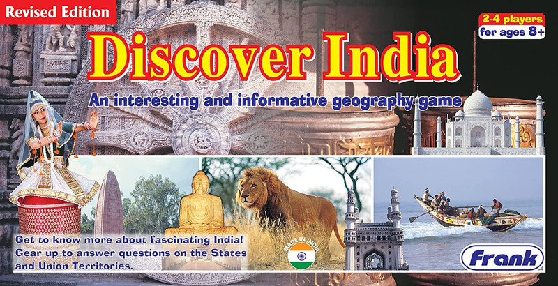 Frank Puzzle Discover India, Ages 8+