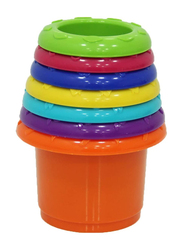 Little Hero Stack N' Nest Cups Set, 7 Pieces, Ages 6+ Months