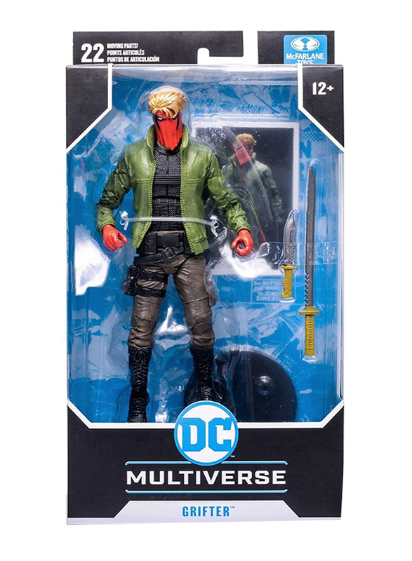 McFarlane Toys 7-inch DC Multiverse Grifter Infinite Frontier Action Figure, Ages 3+