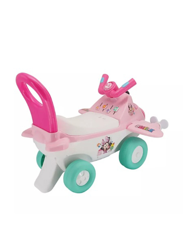 Kiddieland Princess Lights N Sounds Activity Plane Ride On, Ages 1+, Multicolour