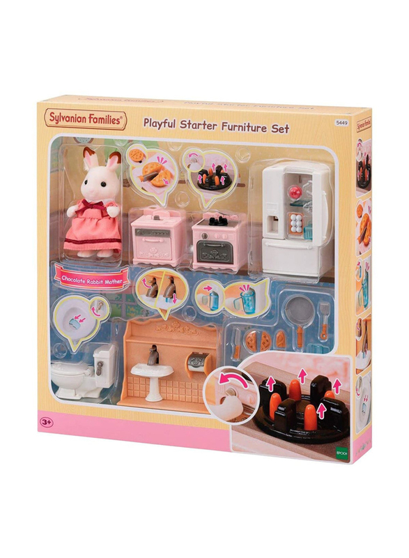 Sylvanian Family Playful Starter Furniture Set, Ages 3+