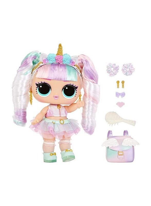 

LOL Surprise Unicorn Big Baby Hair Hair Hair Doll, Ages 3+, Multicolour