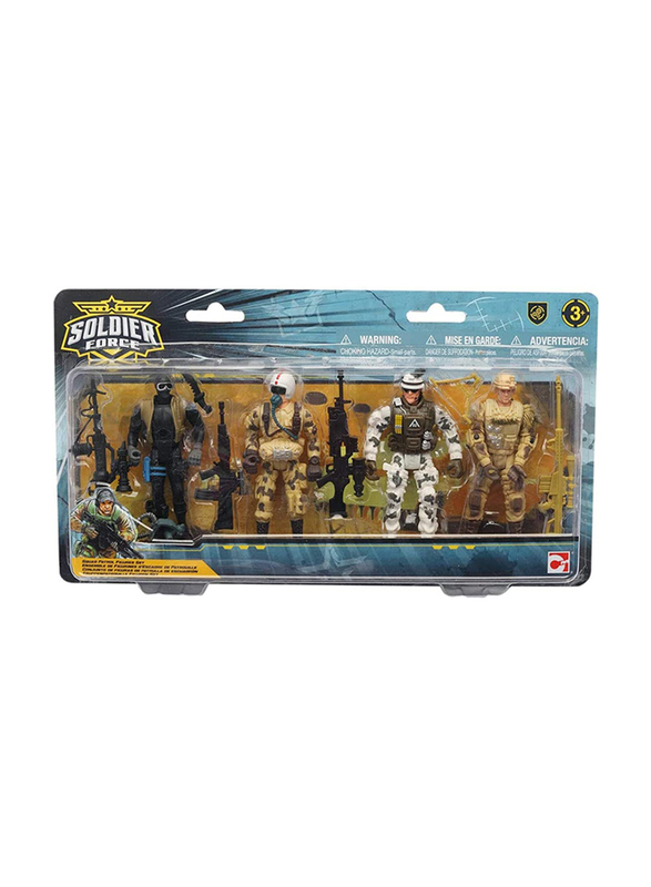 Chapmei Soldier Force Action Squad Set, Multicolour, Ages 3+