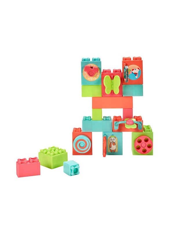 

Little Tikes Pre-School Baby Builders Explore Together Blocks, Multicolour