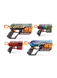 X-Shot Mix Combo 2 Pack Griefer and 2 Pack Flux, Multicolour, Ages 3+