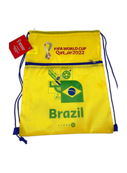 FIFA 22 - Country Brazil Drawstring Bag, Multicolour
