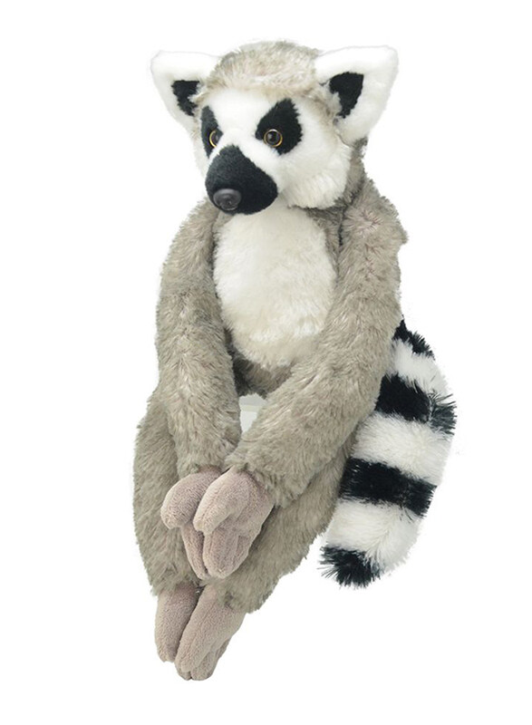 

Wild Planet 42cm Lemur Plush Toy, 0+ Months, Multicolour