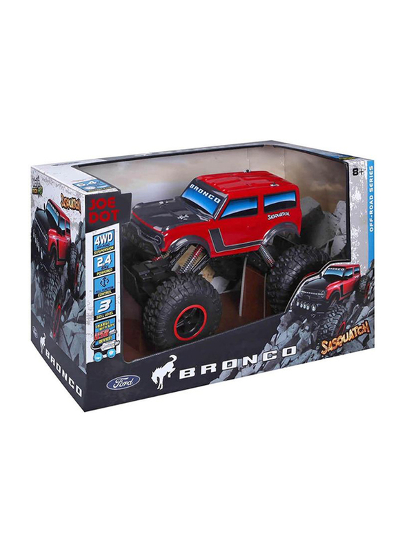 Maisto 1:10 Scale Remote Controlled Ford Bronco Sasquatch, Play Vehicles & Cars, Ages 8+