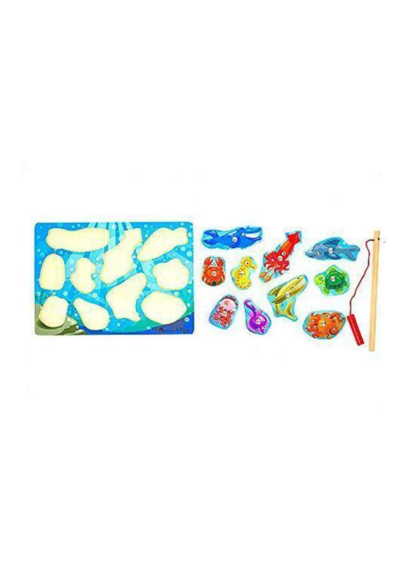 Melissa & Doug Fishing Magnetic Puzzle Game