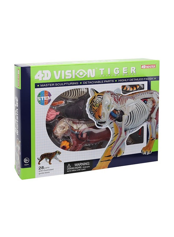 Chapmei 4D Vision Animal-Tiger, Multicolour, Ages 8+