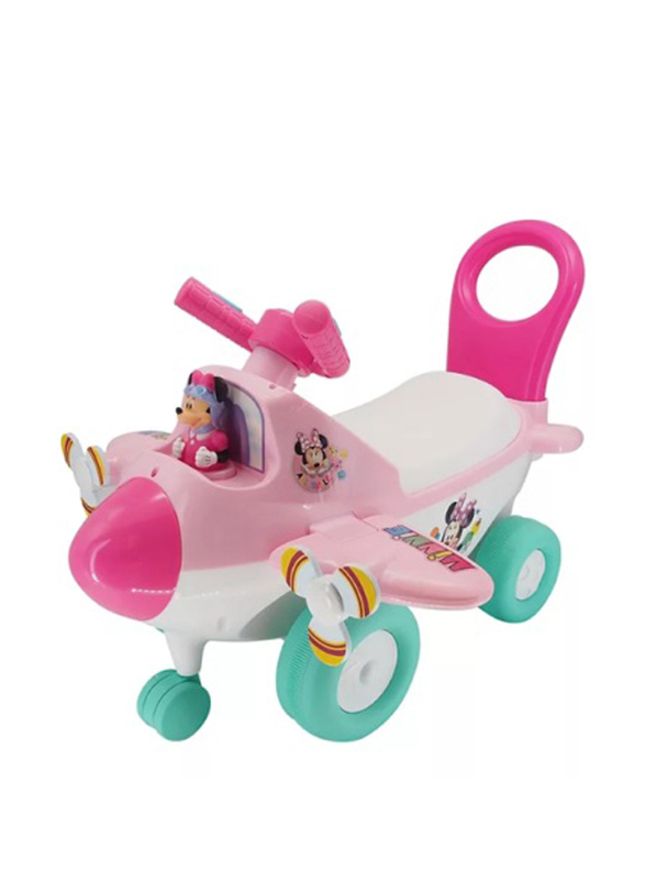 Kiddieland Princess Lights N Sounds Activity Plane Ride On, Ages 1+, Multicolour