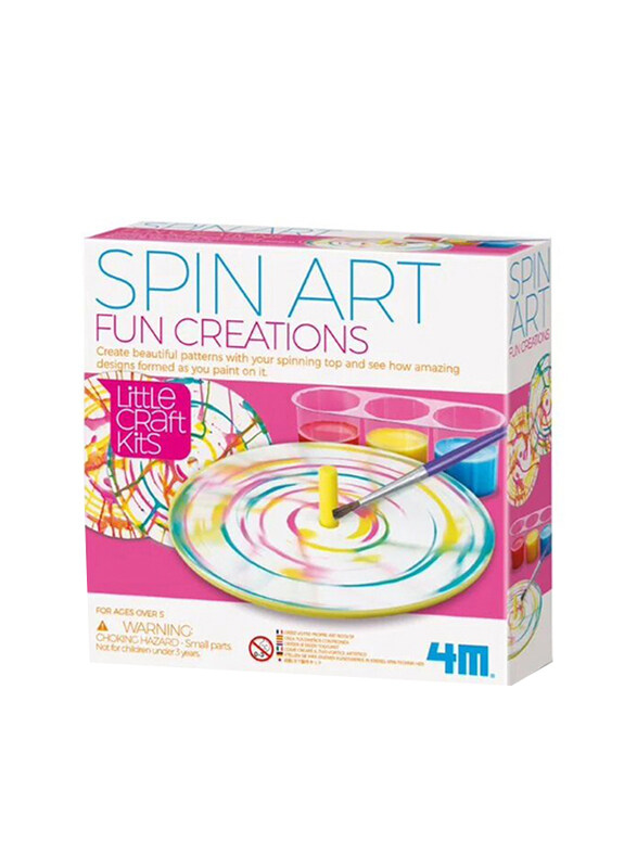 

4M Little Craft Spin Art Fun Creations, Ages 8+