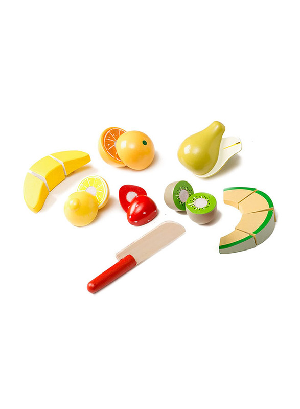 Melissa & Doug Cutting Fruit Playset, 18 Pieces, Ages 3+, Multicolour