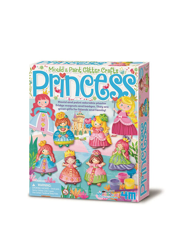 

4M Glitter Princess Mould & Paint, Ages 8+