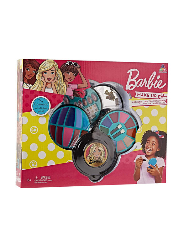 

Barbie 4 Decks Round Cosmetic Case, Ages 6+, Multicolour