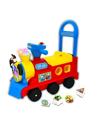 Kiddieland Mickey Play N Sort Activity Train Ride On, Ages 1+, Multicolour