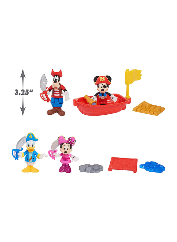 Disney Junior Mickey Mouse Adventure Figure Set, 13 Pieces, Ages 3+