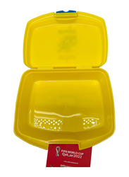 FIFA 22 - Country 500ml Brazil Lunch Box, Yellow