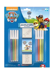 Multiprint Paw Patrol Pink Blister 2 Stamps, Drawing & Painting Supplies, Ages 3+