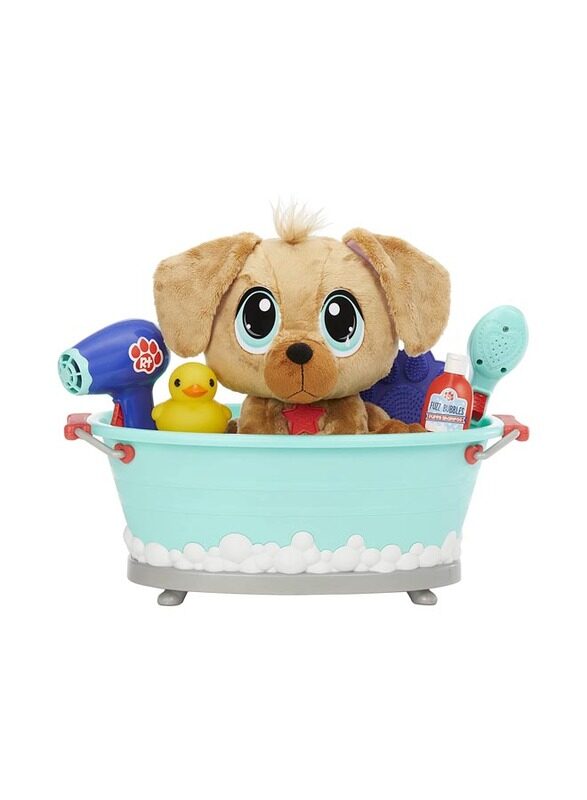 

Little Tikes Rescue Tales Scrub 'n Groom Bathtub Golden Retriever, Multicolour, Ages 3+