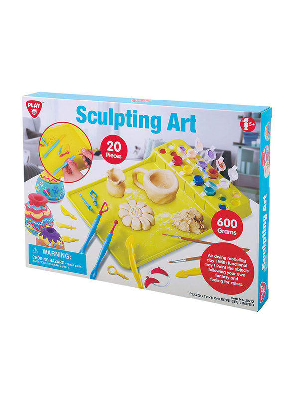 Playgo Sculpting Art, 20 Pieces, Ages 5+