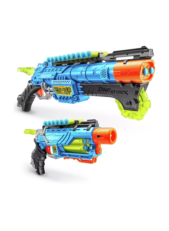 X-Shot Dino Attack Combo Pack Hunter and Eliminator, Ages 4+, Multicolour