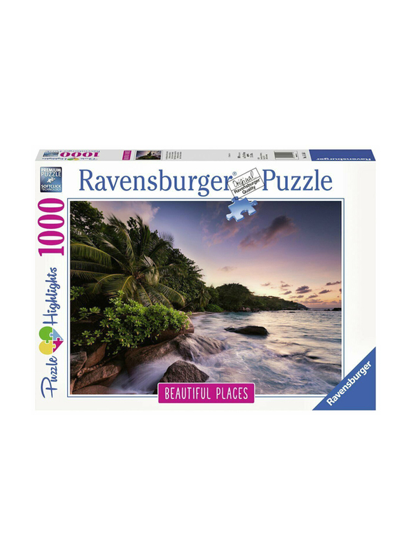 Ravensburger 1000-Piece Praslin Island Seychelles 2D Puzzle