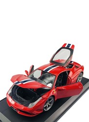 Bburago Ferrari Race & Play 458 Speciale Die-Cast Model Car, For Ages 3+